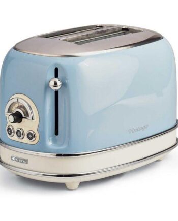 Ariete Vintage Brødrister 155 Cleste Blå 810 Skiver