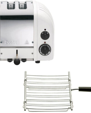 Dualit Brødrister Classic Skiver Med Grillfunktion Hvid