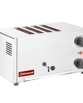 Elektrisk Brødrister Med Sektioner Rustfrit Stål