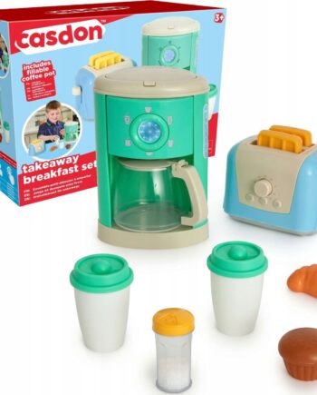 Legetøjs Kaffemaskine Brødrister Morgenmadssæt Casdon