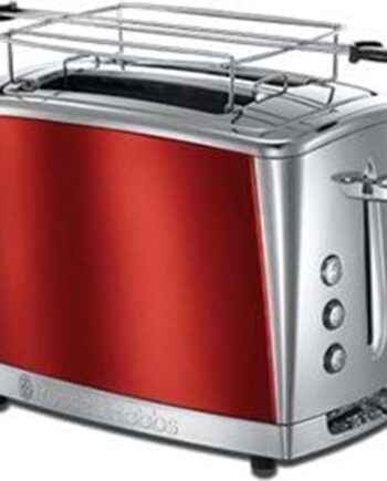 Russell Hobbs Brødrister Skiver Luna Rød