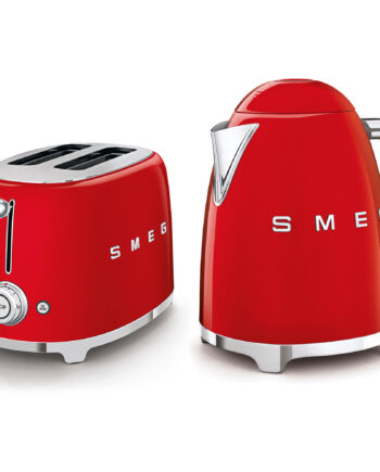 Smeg Pakke: Brødrister Elkedel Rød