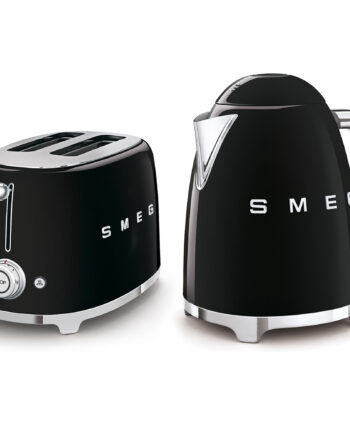 Smeg Pakke: Brødrister Elkedel Sort