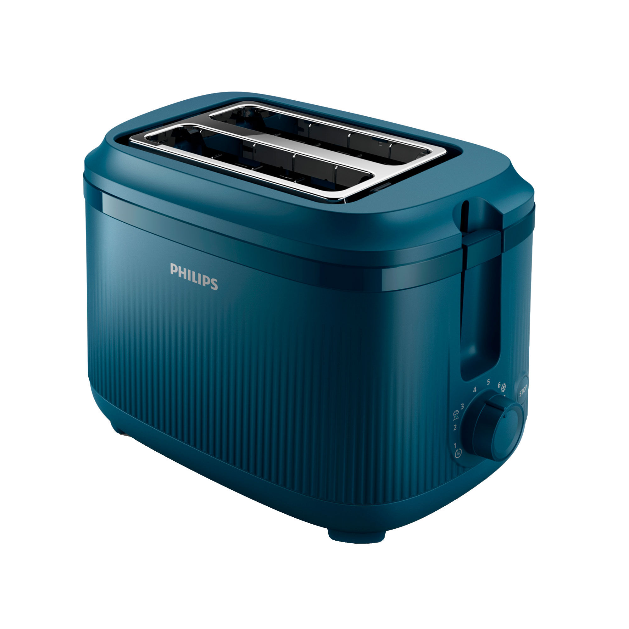 Philips Hd2511 Brødrister Skiver Blå