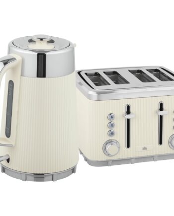 2200w Elkedel Med Hurtigkogningsfunktion Afkalkningsfilter Brødrister Til Skiver Med Bruningsniveauer Fløde