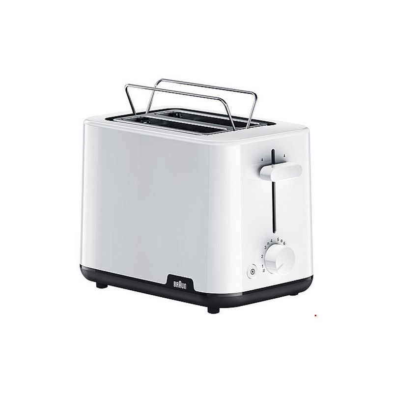 Braun 1010 Hvid Brødrister