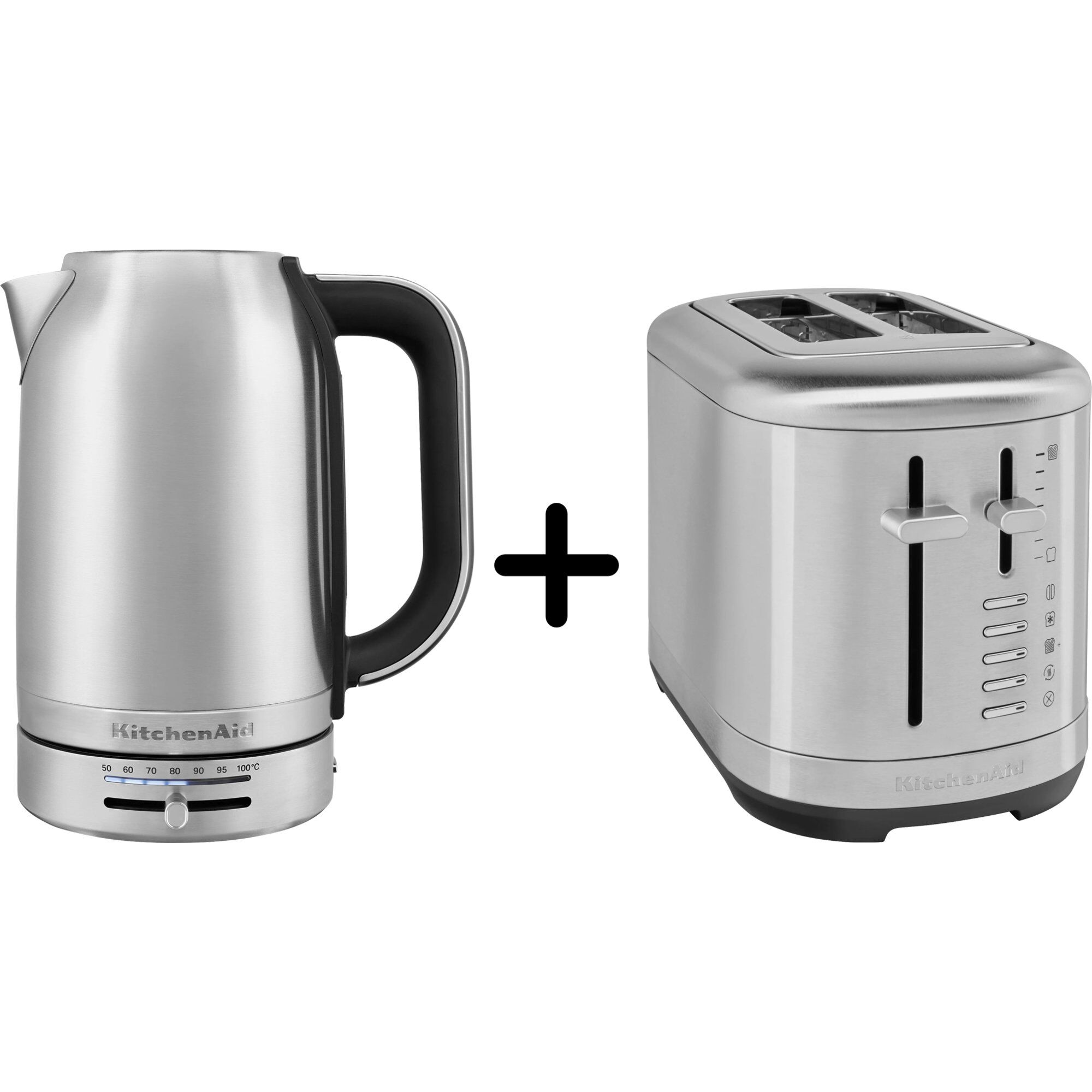 Kitchenaid 5kmt2109 Brødrister 5kek1701 Elkedel Stainless Steel