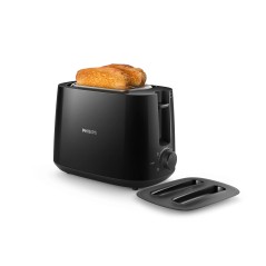 Philips Daily Collection Hd2582 Brødrister Sort