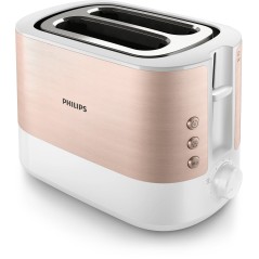 Philips Viva Collection Hd2638 Brødrister 950w Roseguld Hvid