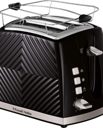 Russell Hobbs Brødrister Groove Sort