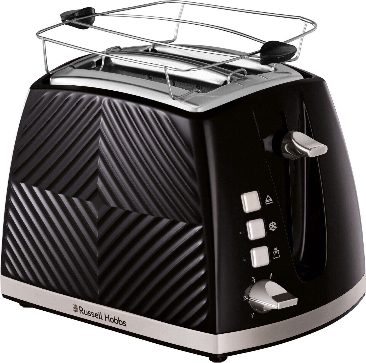 Russell Hobbs Brødrister Groove Sort