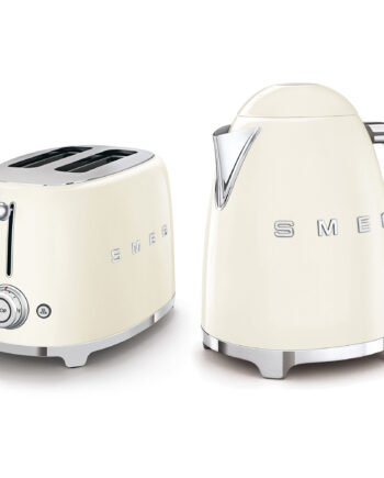 Smeg Pakke: Brødrister Elkedel Creme