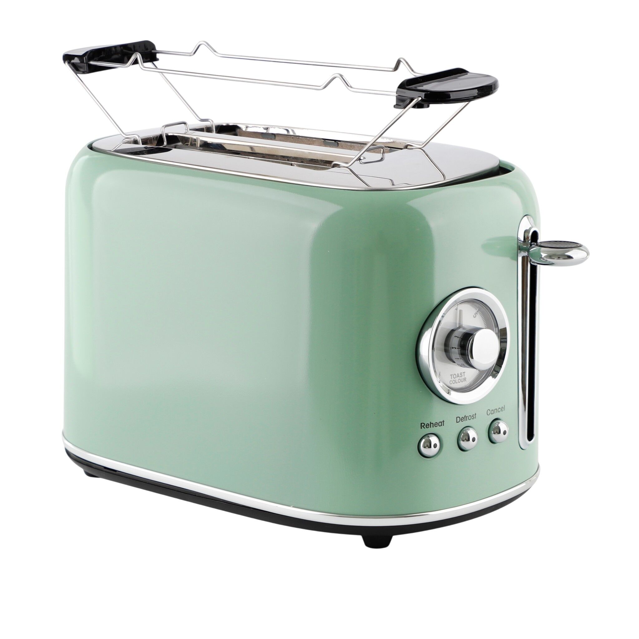Emerio Retro Brødrister Grøn