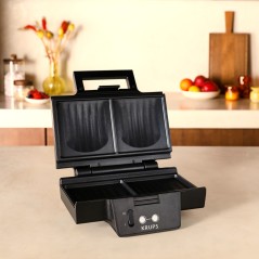 Krups Fdk Iconic Fdk462 Sandwichtoaster 850 Sort