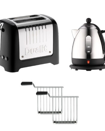 Dualit Elfedel   Brødrister Kombinationspakke Sort
