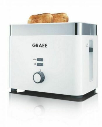 Graef Brødrister Skiver 1000w Hvid