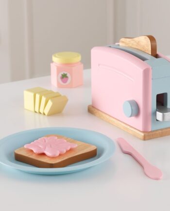 Kidkraft Pastel Træ Toaster