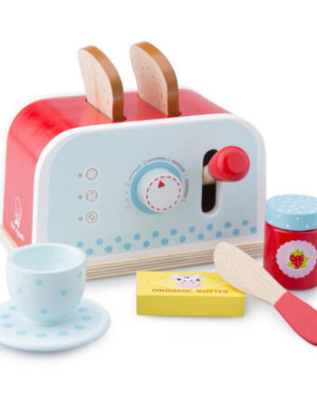 New Classic Toys Brødrister Lys Blå Rød