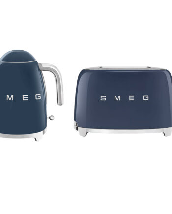 Smeg Morgenmadspakke Brødrister  Elkedel Navy Blå